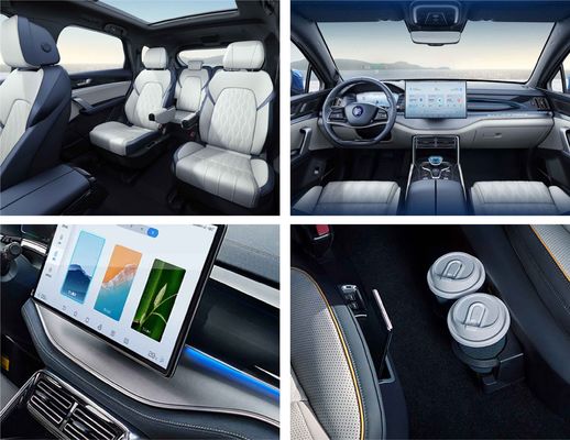 In Vorrat Geschwindigkeit 2023 Byd Tang Plus Electric Suv High 730 Kilometer lange Strecke reines Ev-Auto