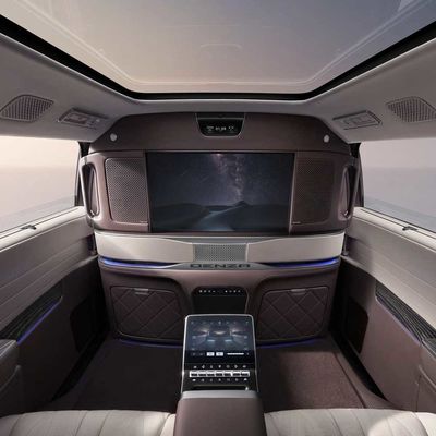 Elektrofahrzeuge Denza D 9 EV Doppelmotor 7-Sitzer Luxus-Innenraum Komfort MPV Elektrofahrzeuge