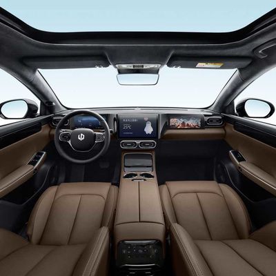 Panoramische Türen Schiebedach Leapmotor C01 5 5 Sitz-randlose Tür Luxus-Ev-Autos