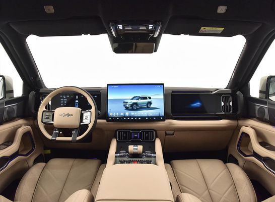 Sitzplatz für 7/6 und Allradantrieb BYD Hybrid Elektrofahrzeug Leopard 8 Luxus SUV