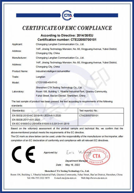China Chongqing Senkai Automobile Sales & Service Co., Ltd. zertifizierungen